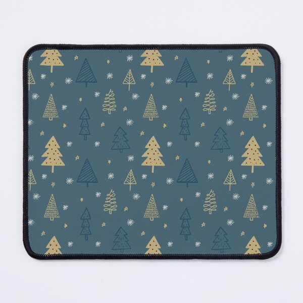 Item preview, Indigo Minimalist Scandi Christmas Trees Backround designed and sold by SoccaTamam.