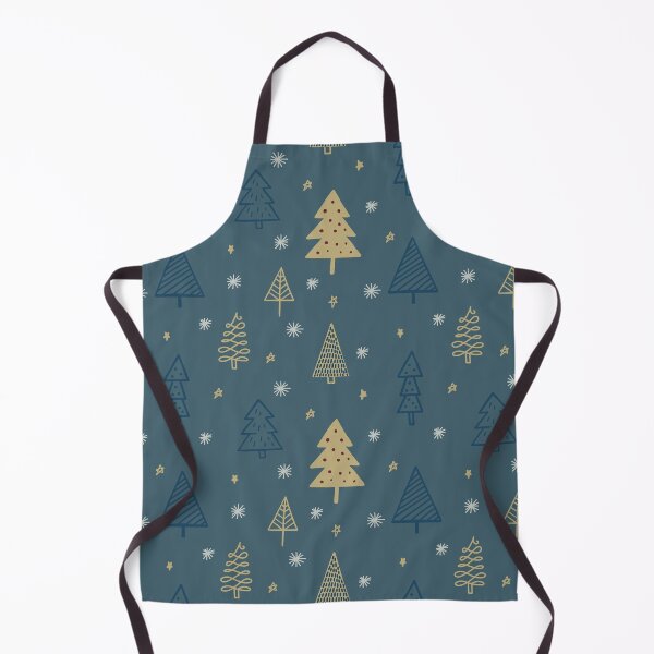 Item preview, Indigo Minimalist Scandi Christmas Trees Backround designed and sold by SoccaTamam.