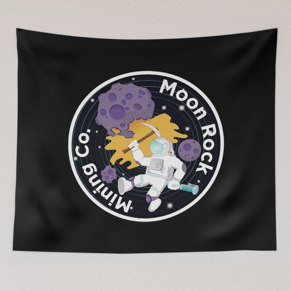 Artikelvorschau, Weed T-ShirtMoon Rock Mining Co. entworfen und verkauft von BroweTerra.