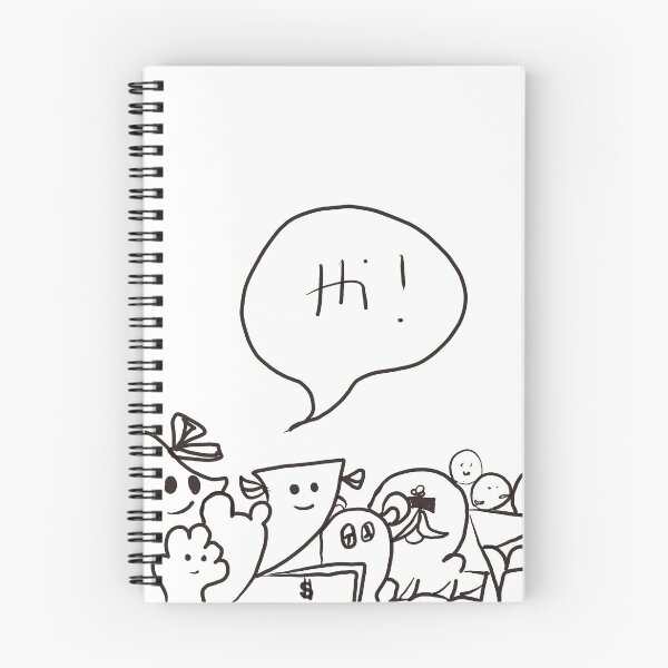 Item preview, hi doodle designed and sold by Krazinime.