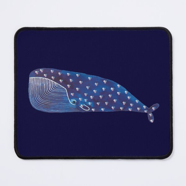 Item preview, A Dark Blue Whale  designed and sold by Zuzana Clark.