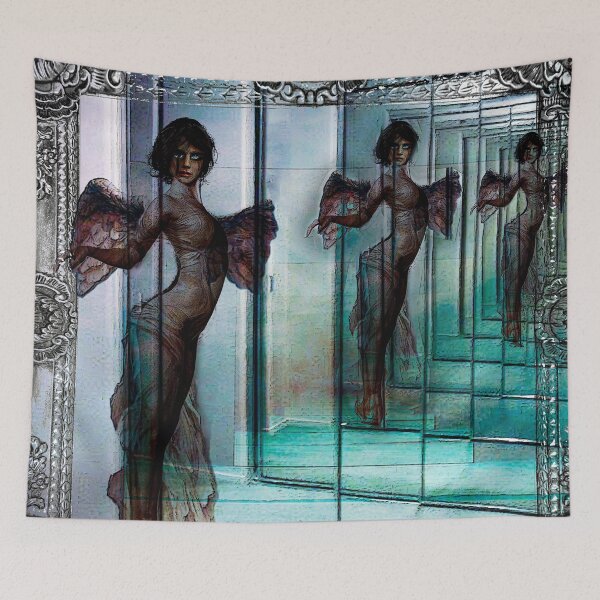 Item preview, Angel reflexion designed and sold by timelessfancy.