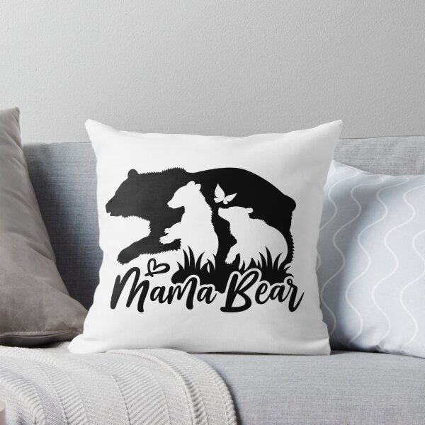 Item preview, Mama bear and two teddy bears. designed and sold by CozyGraphicShop.