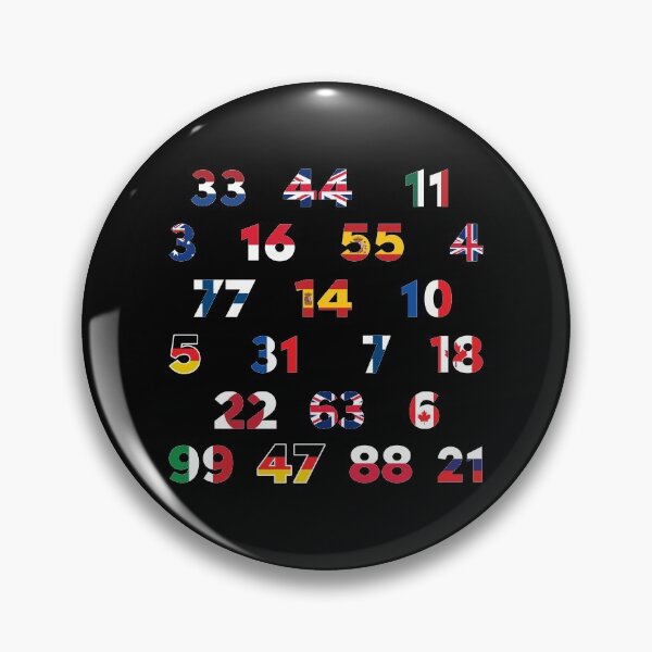 Item preview, Driver Numbers 2021 Set designed and sold by F440.