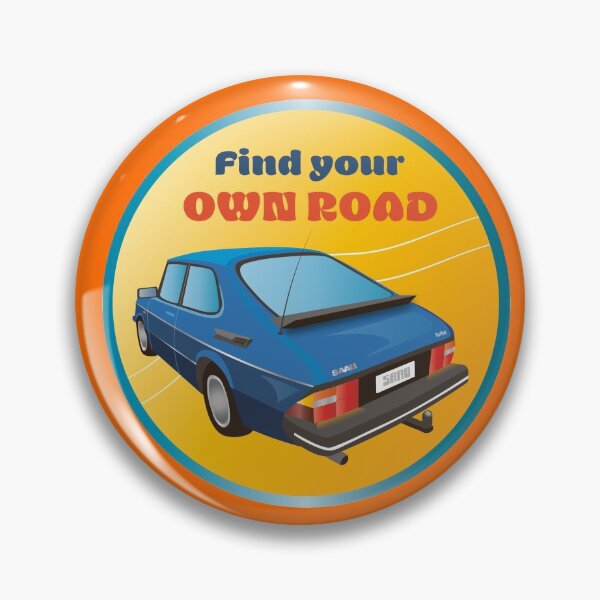Item preview, Saab Find Your Own Road designed and sold by gearstersticker.