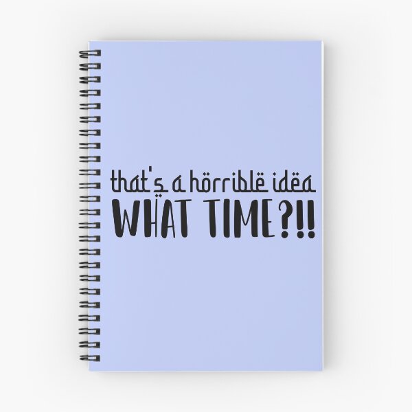 Item preview, That's a Horrible idea what time designed and sold by ErmessThiings.