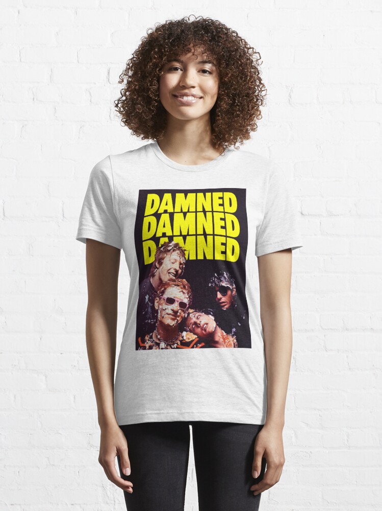 The Damned T Shirt For Sale By Cheezet Redbubble The Damned T Shirts Damned Damned 8793