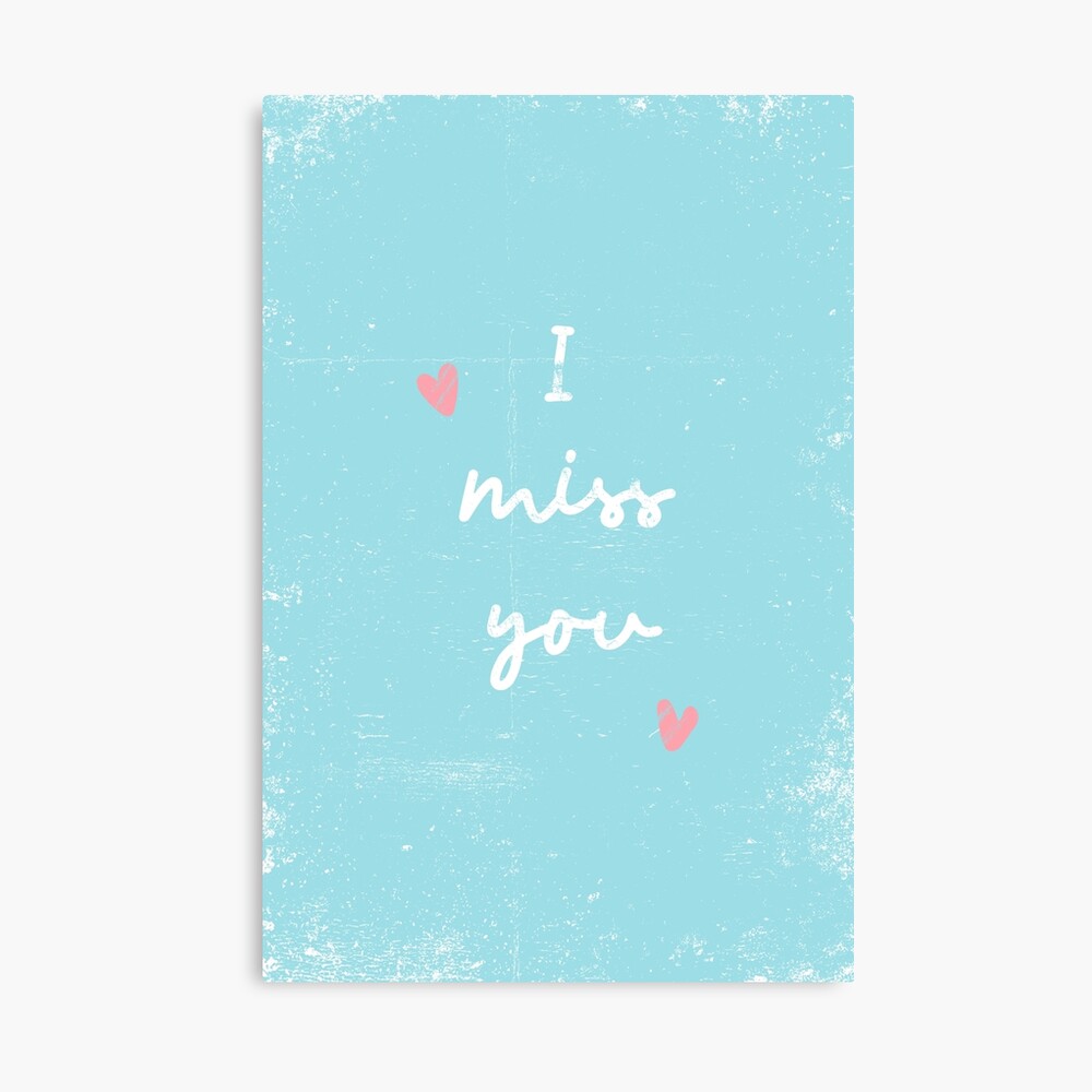 I MISS YOU LOVE QUOTE VINTAGE USED LOOK OLD PAPER BY SUBGIRL ...