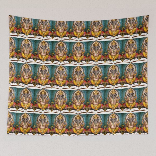 Item preview, Lord Ganesha Indian Hindu Oriental art Spiritual  designed and sold by tanabe.