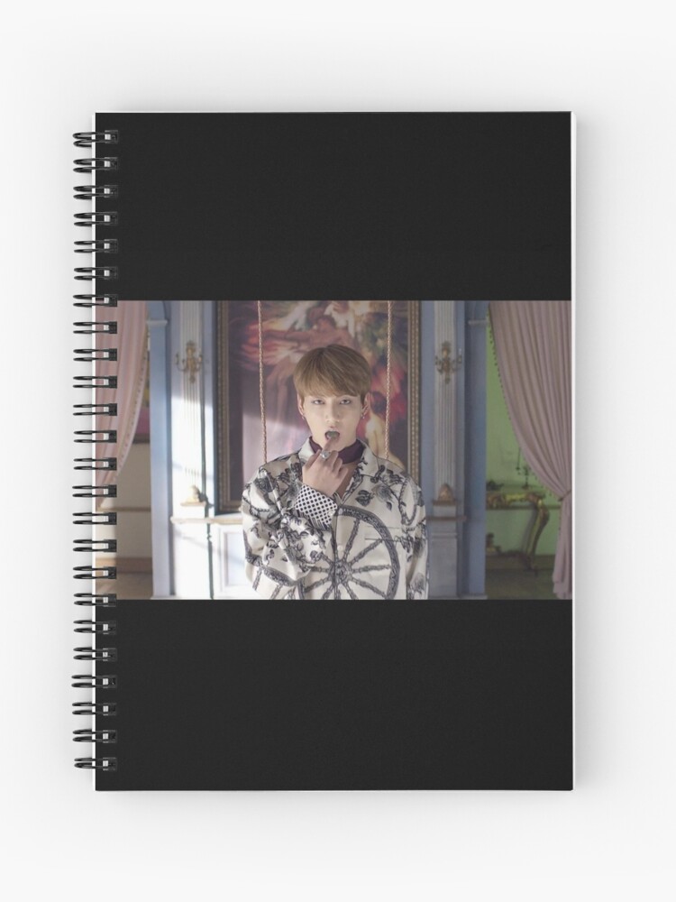 Bts Blood Sweat Tears Jungkook 2 Spiral Notebook By Kpopssposters Redbubble