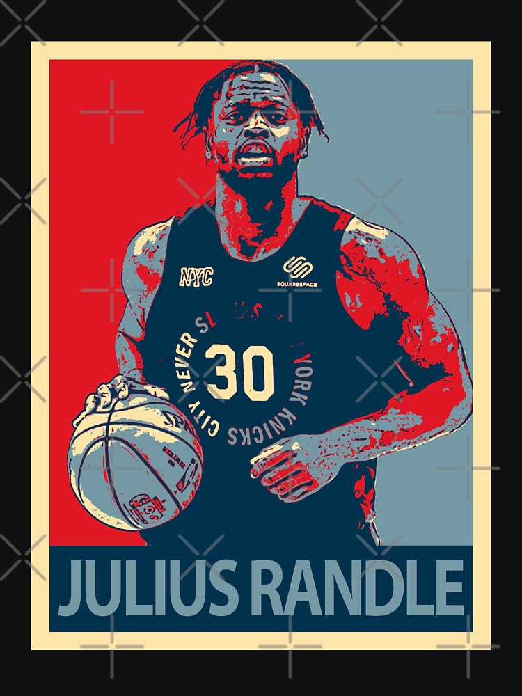 Julius Randle Stretch Essential T-Shirt for Sale by richardreesep