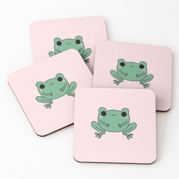 Item preview, Tiny blushing frog designed and sold by Neadoodles.