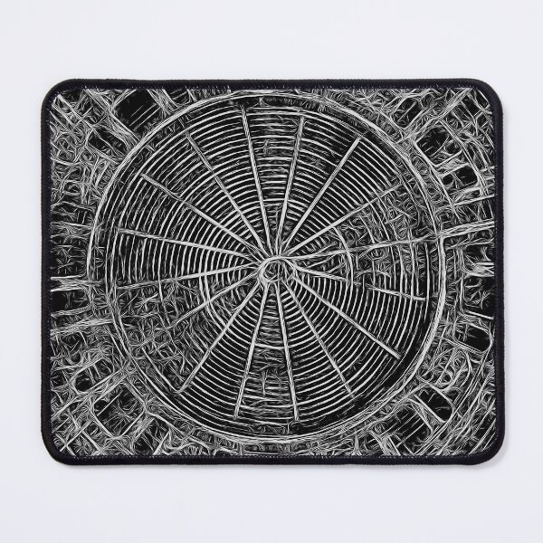 Item preview, Mandala - central web black and white designed and sold by Brian Vegas.