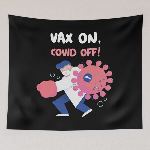 Item preview, Vax On, Covid Off! designed and sold by WPahat.
