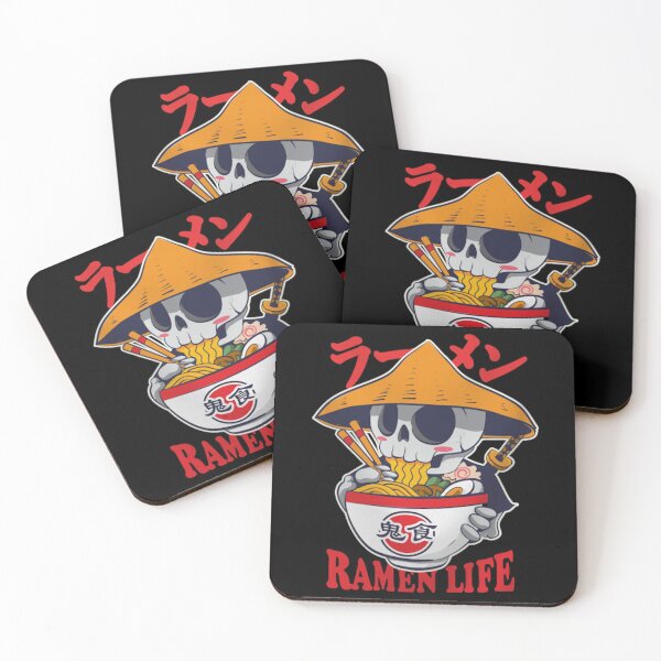 Item preview, RAMEN LIFE Funny anime skeleton ramen Gift kawaii japanese anime skeleton ramen  designed and sold by AnimeWorld8.