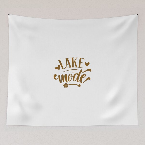 Item preview, Lake Mode Quote designed and sold by Open Canvas.