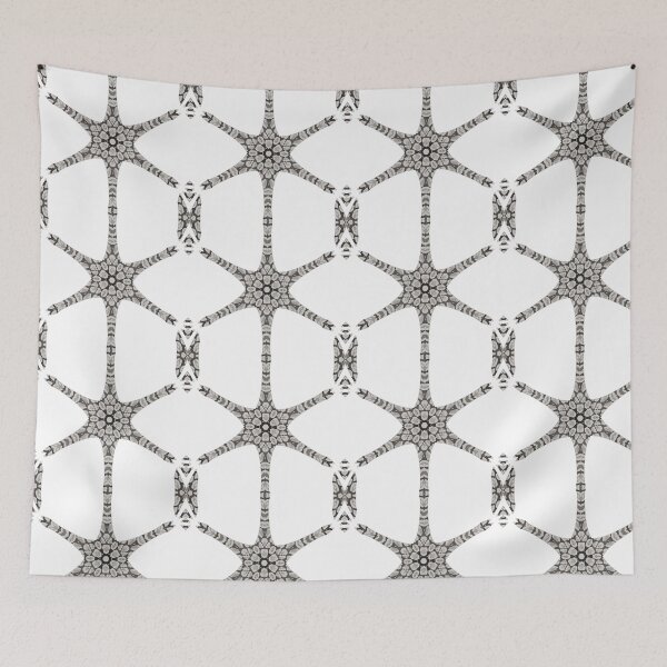 Item preview, Six Arm Kaleidoscope in Gray designed and sold by AlteredAtelier.