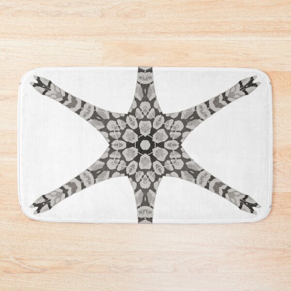 Item preview, Six Arm Kaleidoscope in Gray designed and sold by AlteredAtelier.