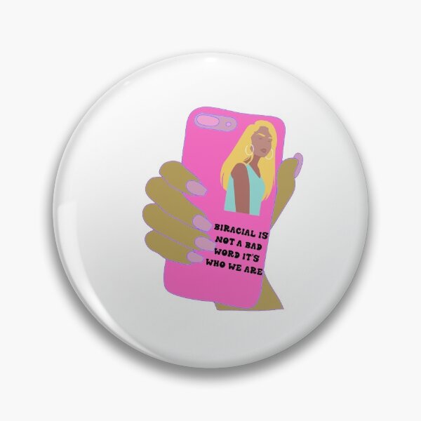 Item preview, BIRACIAL IS NOT A BAD WORD IT'S WHO WE ARE   designed and sold by DiscoVibes.