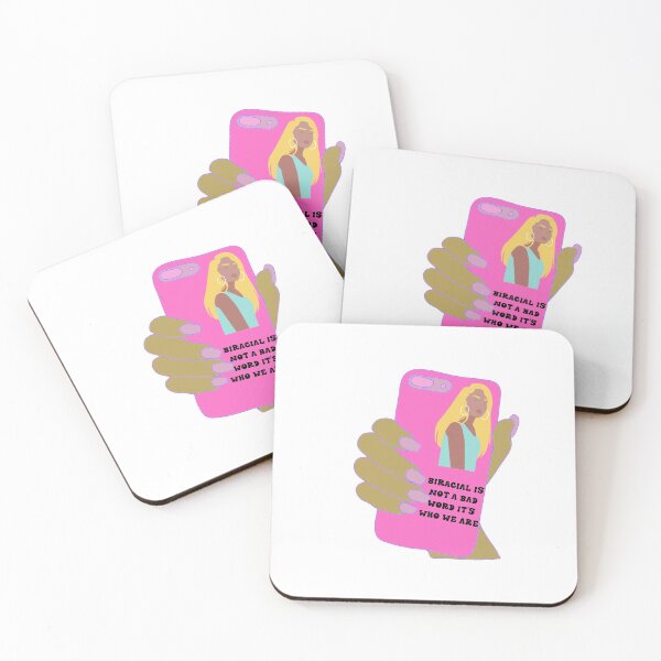 Item preview, BIRACIAL IS NOT A BAD WORD IT'S WHO WE ARE   designed and sold by DiscoVibes.