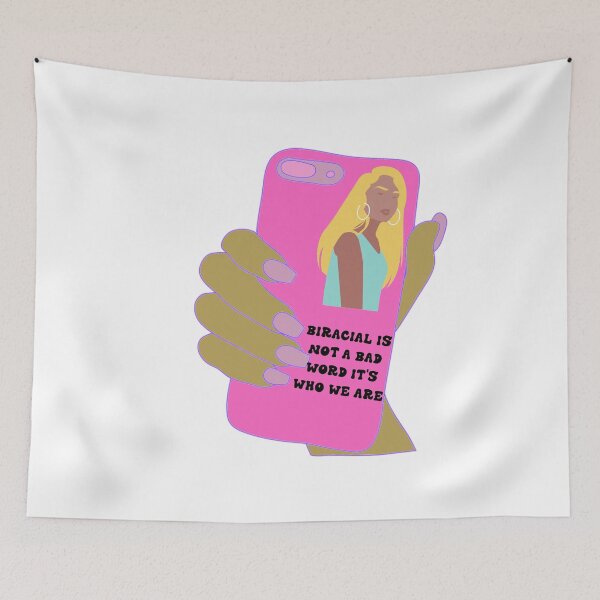 Item preview, BIRACIAL IS NOT A BAD WORD IT'S WHO WE ARE   designed and sold by DiscoVibes.