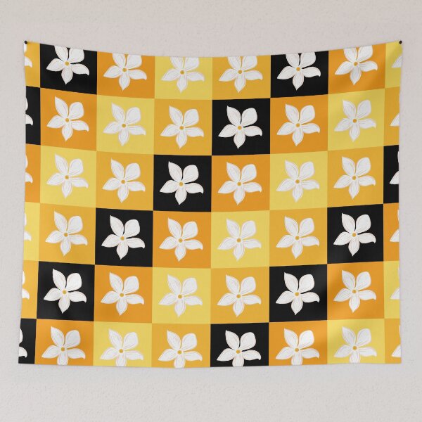 Aperçu de l'œuvre Motif de fleur blanche transparente créée et vendue par darshants.
