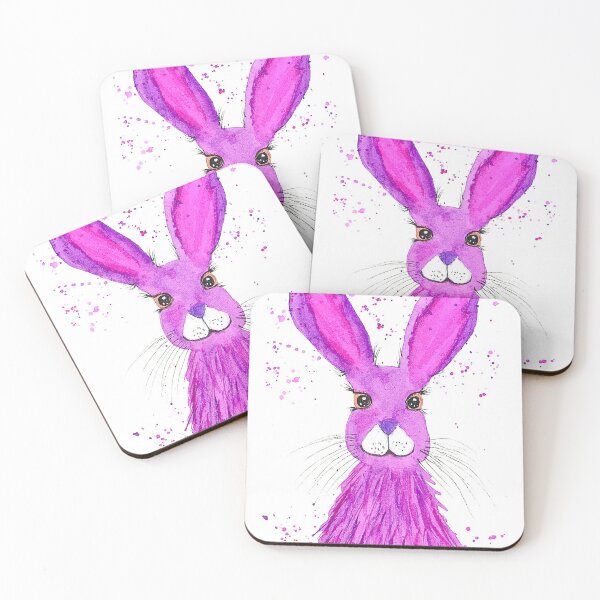 Item preview, Cute purple hare designed and sold by Monika Howarth.