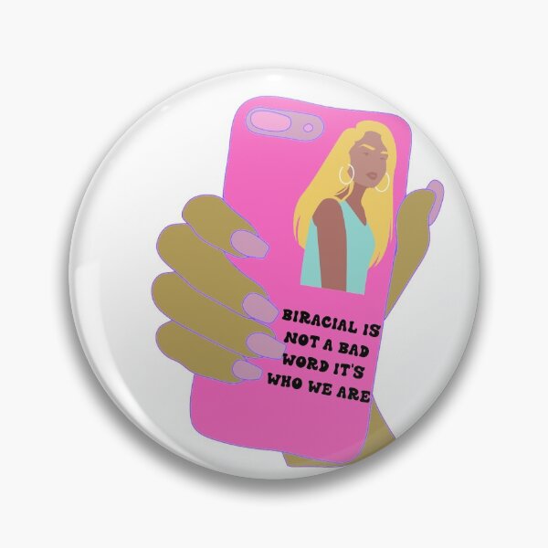 Item preview, BIRACIAL IS NOT A BAD WORD IT'S WHO WE ARE   designed and sold by RetroPlaceee.