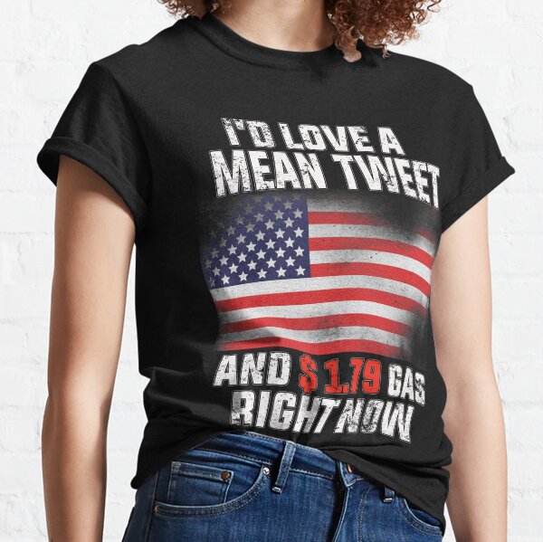 Patriotic T-shirt Patriotism; Love of America; Mean Tweet Tshirt American Tshirt