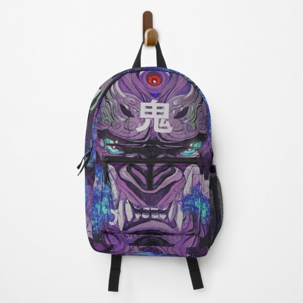 Vista previa del artículo con la obra «Demonio kabuki», diseñado y vendido por Oni Kanzen.