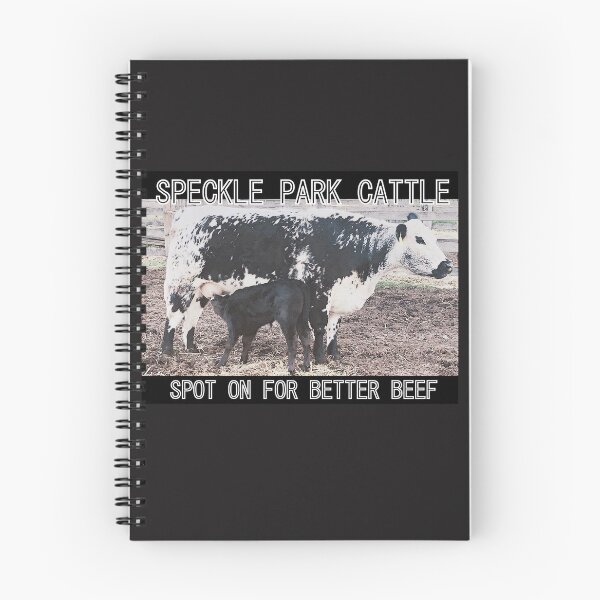 Item preview, SPECKLE PARK CATTLE, SPOT ON FOR BETTER BEEF  designed and sold by Opalbluerose.