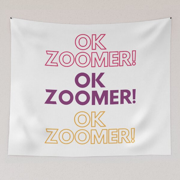 Item preview, Ok Zoomer! Generation Z Generation Alpha designed and sold by Giovanni's  Brown Quotes.