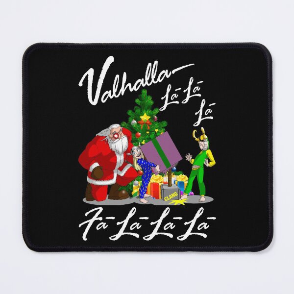 Item preview, Xmas Valhalla La-La-La Fa La La La Viking Merry christmas designed and sold by Dog-T-Shirts.