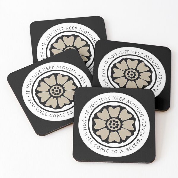 Item preview,  White Lotus Tile - Avatar - Quote from Uncle Iroh designed and sold by AnimeWorld8.