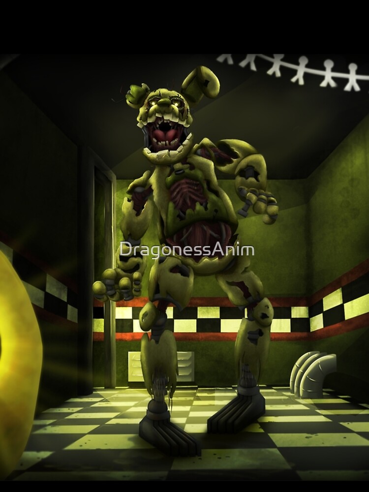 Spring Trap  Fnaf art, Five nights at freddy's, Fnaf wallpapers