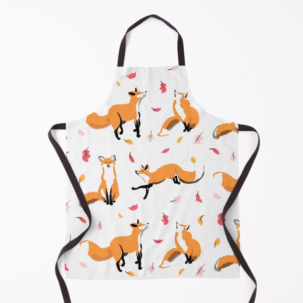 Item preview, Fall fox pattern designed and sold by kl-art-stories.