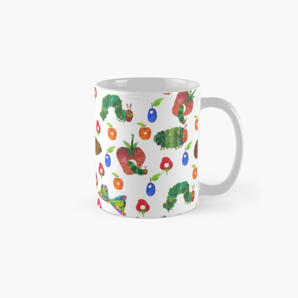 Modèle de chenille très affamée Mug classique