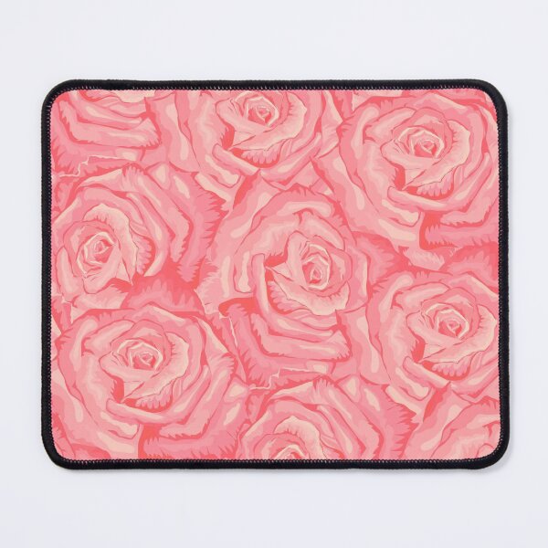 Item preview, Cute Bed of Pink Roses Pattern designed and sold by PinkPandaDesign.