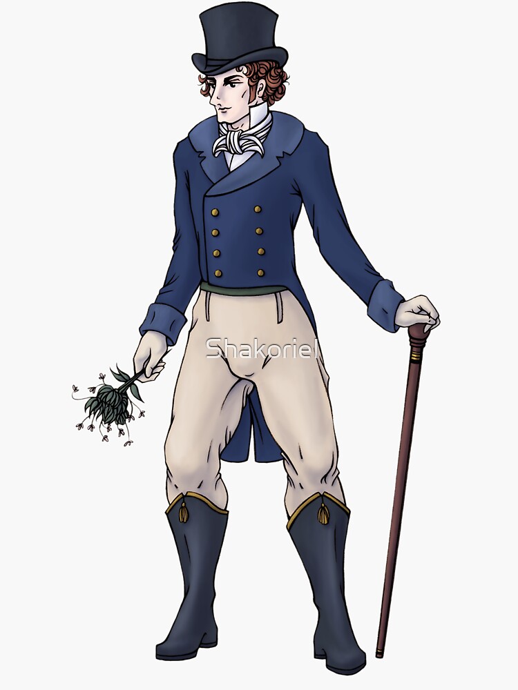Sir Aubrey Granthorpe - Regency Fashion Illustration by Shakoriel