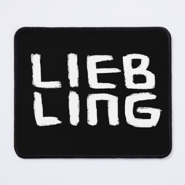Item preview, Liebling, German word for Sweetheart, Darling, Love  designed and sold by badlydrawnbabe.