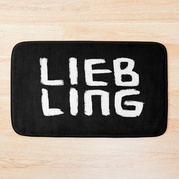 Artikelvorschau, Liebling, deutsches Wort für Schatz, Liebling, Liebe entworfen und verkauft von badlydrawnbabe.