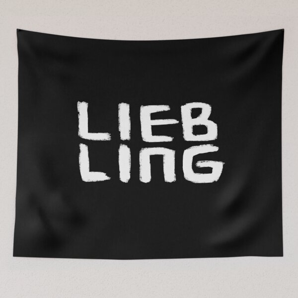 Item preview, Liebling, German word for Sweetheart, Darling, Love  designed and sold by badlydrawnbabe.