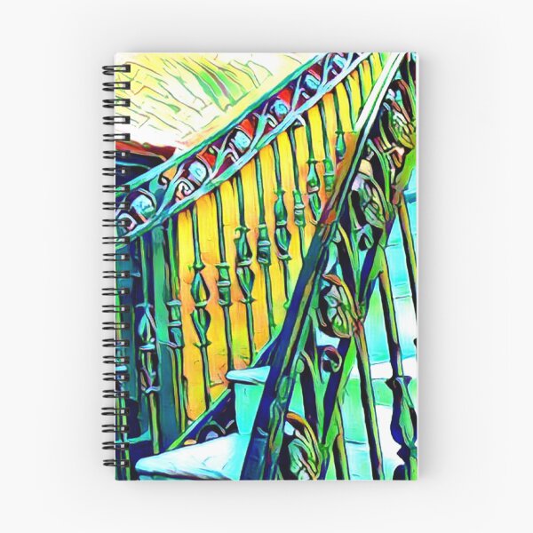 Item preview, New Orleans Vintage Iron Spindles Staircase  designed and sold by hilda74.