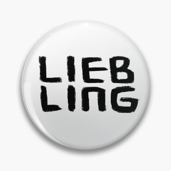 Item preview, Liebling for Sweetheart, Darling, Love, German word designed and sold by badlydrawnbabe.