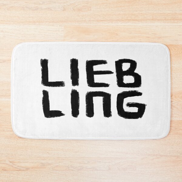 Artikelvorschau, Liebling für Schatz, Liebling, Liebe, deutsches Wort entworfen und verkauft von badlydrawnbabe.