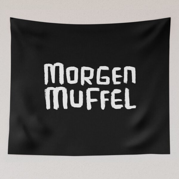 Item preview, Morgenmuffel, German word for not a morning person, Morning grouch designed and sold by badlydrawnbabe.