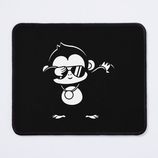 Item preview, Money Monkey Dabbing Funny Dabbing Black+White Kawaii Animals Gift designed and sold by Hyper-Field.