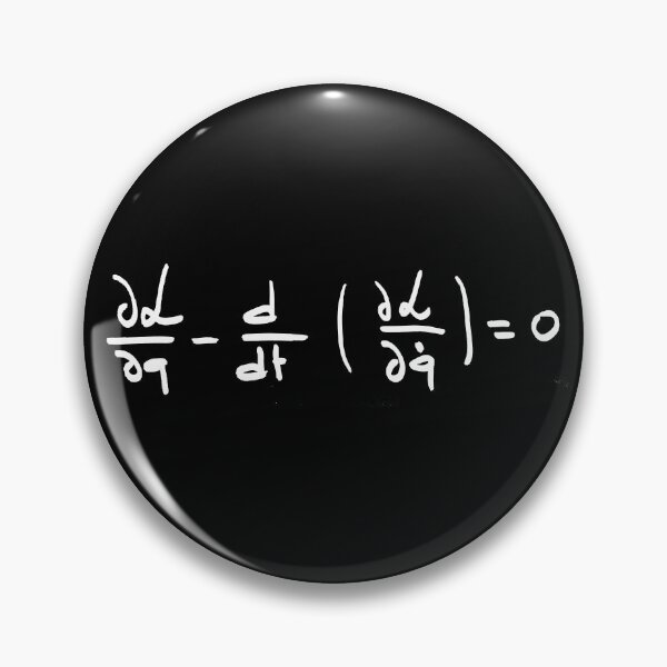 Item preview, Euler lagrange equation handwritten, physics and science designed and sold by NoetherSym.