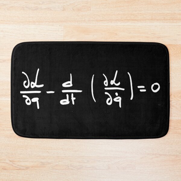 Item preview, Euler lagrange equation handwritten, physics and science designed and sold by NoetherSym.