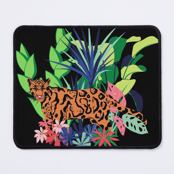 Item preview, Tropical Jungle with Leopard designed and sold by JulieSouster.